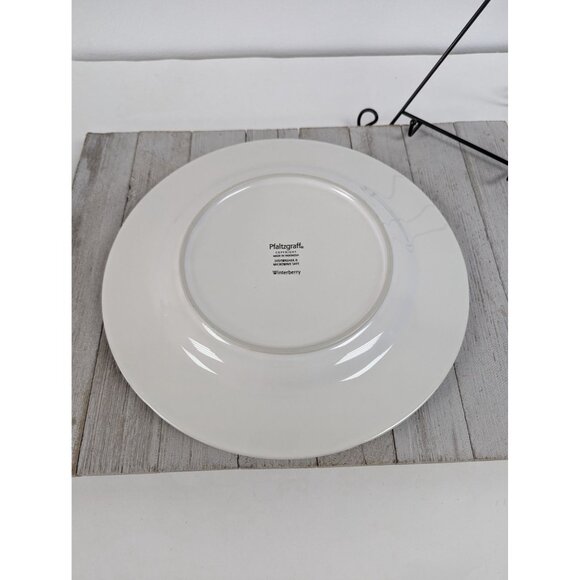 Pfaltzgraff Winterberry Dinner Plates 10 1/2" Set of 3 Made in INDO - Picture 8 of 8